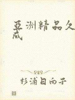 亚洲精品久久久成