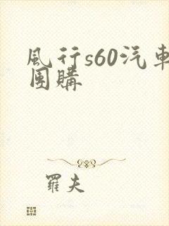 风行s60汽车团购