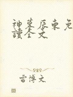 神墓辰东免费阅读全文 神墓辰东免费阅读全文