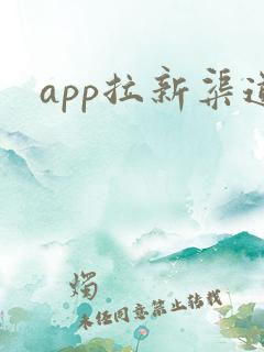 app拉新渠道