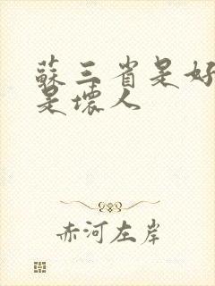 苏三省是好人还是坏人