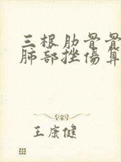 三根肋骨骨折加肺部挫伤算几级轻伤