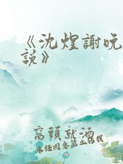 《沈煜谢晚烟小说》