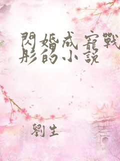 闪婚成宠战胤海彤的小说