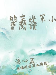 明末边军小兵免费阅读