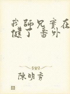 我师兄实在太稳健了 番外