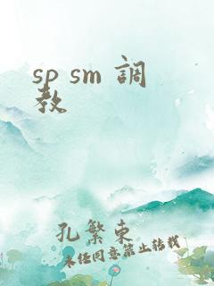 sp sm 调教