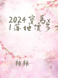2024宝马x1落地价多少钱一辆