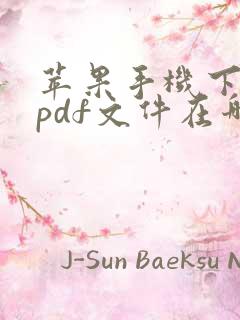 苹果手机下载的pdf文件在哪找
