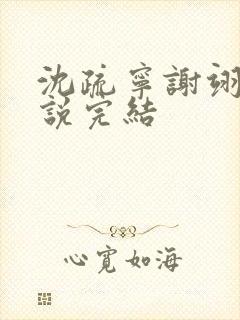 沈疏宁谢翊川小说完结