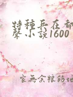 特种兵在都市有声小说1600