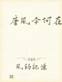 唐风今何在
