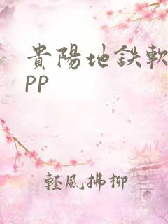 贵阳地铁软件app