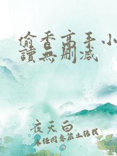 偷香高手小说阅读无删减