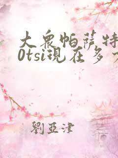 大众帕萨特330tsi现在多少钱