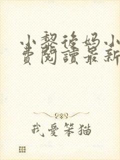 小黎后妈小说免费阅读最新章节更新 小黎后妈小说免费阅读最新章节更新