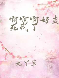 啊啊啊好爽啊操死我了