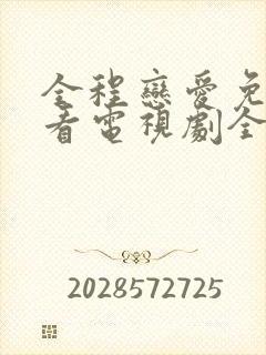 全程恋爱免费观看电视剧全集完整版