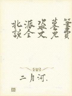 北派盗墓笔记小说全文免费阅读下载