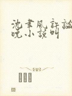 沈聿风许谧宋星晚小说叫 沈聿风许谧宋星晚小说叫