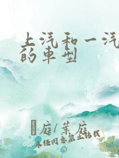 上汽和一汽大众的车型
