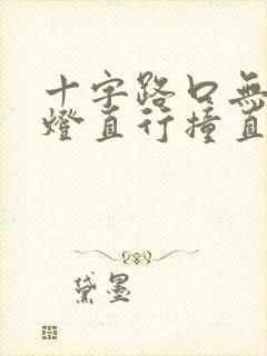 十字路口无红绿灯直行撞直行图解