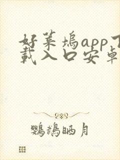 好莱坞app下载入口安卓