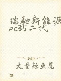 瑞驰新能源汽车ec35二代