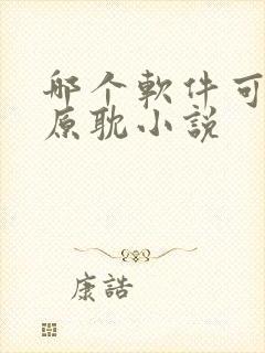 哪个软件可以看原耽小说