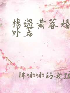 杨过黄蓉婚后番外篇