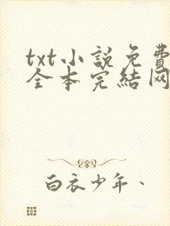 txt小说免费全本完结网站