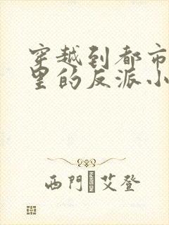 穿越到都市小说里的反派小说