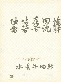 他站在回忆尽头乔若兮沈辞安小说