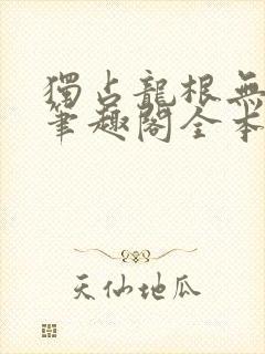 独占龙根无弹窗笔趣阁全本