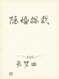 隐婚总裁