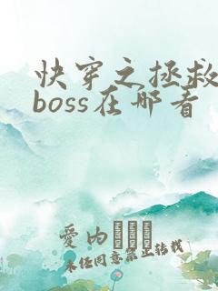快穿之拯救黑化boss在哪看