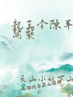龙王令陈平人物关系