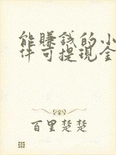 能赚钱的小说软件可提现金到微信