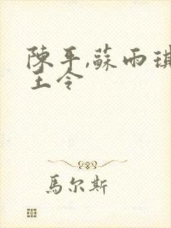 陈平,苏雨琪龙王令