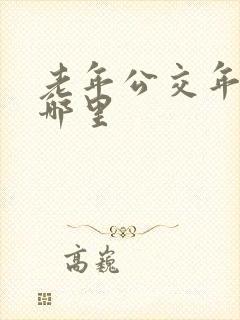老年公交年审在哪里