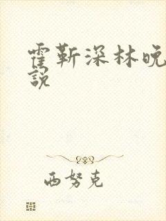 霍靳深林晚澄小说