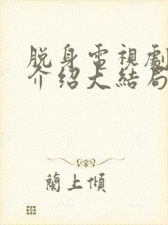 脱身电视剧剧情介绍大结局
