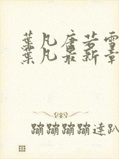 叶凡唐若雪王婿叶凡最新章节