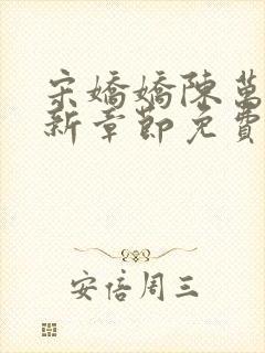 宋娇娇陈万里最新章节免费阅读小说