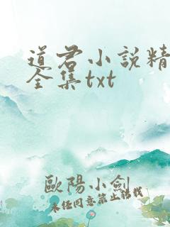 道君小说精校版全集txt