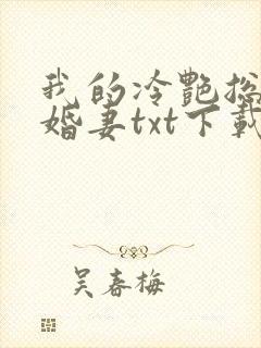 我的冷艳总裁未婚妻txt下载