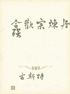 合欢宗炼丹王建强