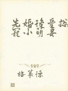 先婚后爱总裁蜜宠小萌妻 先婚后爱总裁蜜宠小萌妻