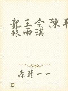 龙王令 陈平 苏雨琪