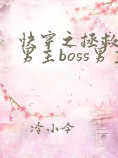 快穿之拯救黑化男主boss男主